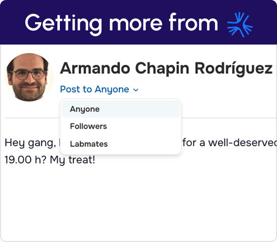 Lab intranet posting tip card